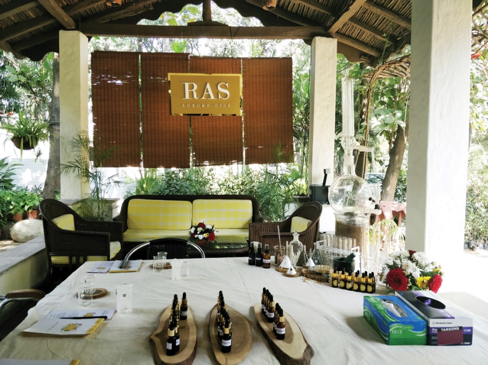 Sangeeta-Jain-Ras-Oils-office